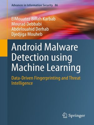 cover image of Android Malware Detection using Machine Learning